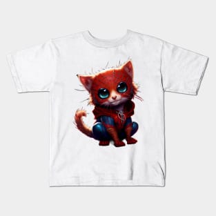 Spider Cat Kids T-Shirt